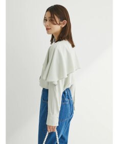 Green Parks ケープ風ブラウス