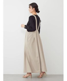 AMERICAN HOLIC 丈違いフロントタックジャンバースカート