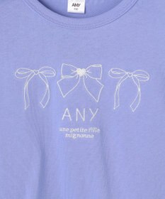 ANY KIDS 【Good Price】 ANY刺繍 長袖Tシャツ