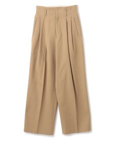 BEIGE， 【10th Anniversary】GABARDINE / ワイドパンツ