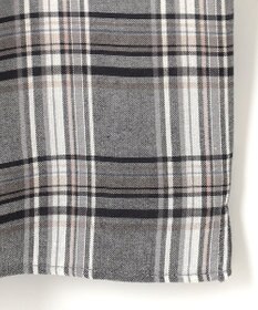 J.PRESS LADIES L シアーストライプ&チェック カットソー