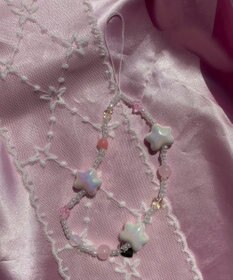 WEGO ビーズストラップキーホルダーH