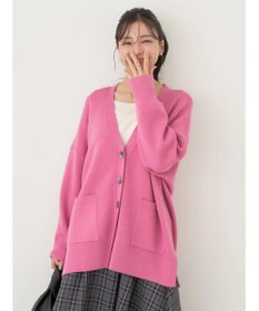 earth music&ecology やわらかタッチＶネックカーディガン