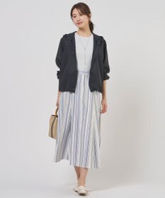 J.PRESS LADIES S RELAXION Sheer ボイル フーデッド ジャケット