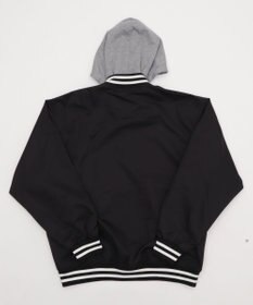 WEGO 【ユニセックス着用ITEM】2WAYフードワッペンスタジャン