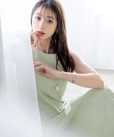 Tiaclasse 【安田美沙子さん着用・日本製】プレートリングネックレス