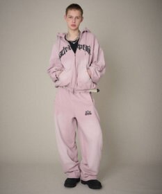 WEGO 【ユニセックス着用ITEM】グラフィックZIPパーカー