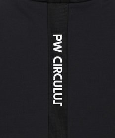 PW CIRCULUS 【WOMEN】メッシュコンビ モックネックT ゴルフウェア レディース