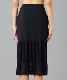 Chacott 【ノーソーイングニット】ティアードニットスカート