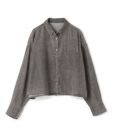 UNFILO 【UNFILO DENIM LIGHT】 クロップドシャツ