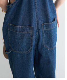 YECCA VECCA 綿麻デニムサロペット