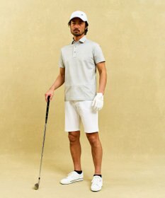 23区GOLF 【MEN】「TEXBRID」軽量ストレッチハーフパンツ