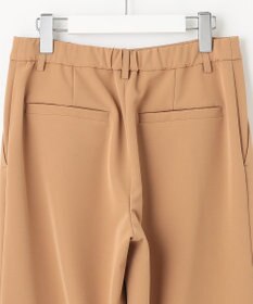 自由区 【洗える】2WAYダブルクロスストレート パンツ