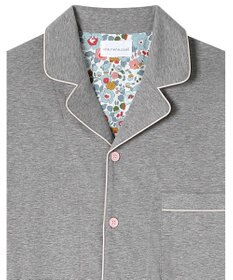 une nana cool 【綿100％】ラスティック天竺メンズパジャマ　ＭＡＤＥ　ＷＩＴＨ　ＬＩＢＥＲＴＹ　ＦＡＢＲＩＣ