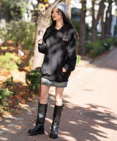 WEGO 【ユニセックス着用ITEM】別注NEWJACKグラフィックプルパーカー