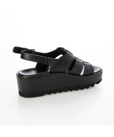 MODE ET JACOMO <MODE ET JACOMO>厚底グルカデザインウエッジサンダル