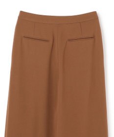 BEIGE， GYPSUM / シルキータッチ セミワイドタックパンツ