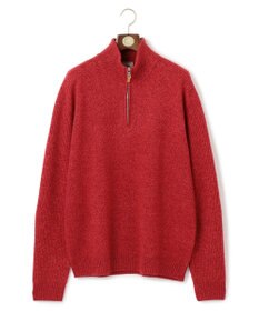 J.PRESS MEN 【KING SIZE】【Cash Lamb’s Wool】ハーフジップニット