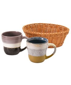 aito製作所 グレイズワークス　カゴ入りペアマグ