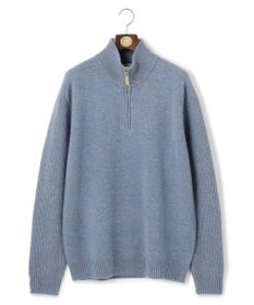 J.PRESS MEN 【KING SIZE】【Cash Lamb’s Wool】ハーフジップニット