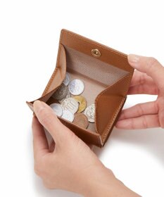 TOPKAPI 【TOPKAPI】角シボ型押し・三つ折りミニ財布 COLORATO コロラート