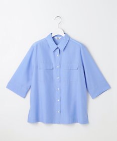 J.PRESS LADIES L リネンシアースラブ シャツ ブラウス