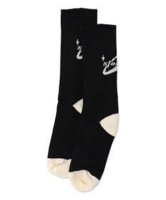 WEGO バックデザイン底パイルクルーソックス