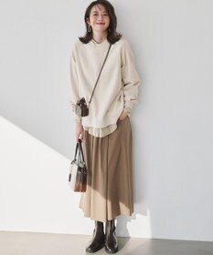 23区 L 【滝沢眞規子さん着用/mi-molletコラボ/洗える】CANCLINI デザイン シャツ