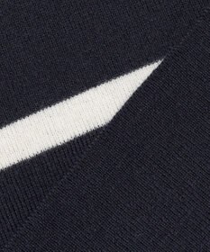 自由区 S 【洗える】コットンウールハイゲージボーダー ニット