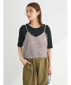 Green Parks テープヤーンキャミビスチェ