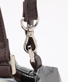 LA BAGAGERIE ソフトエナメル2WAYハンドバッグ Sサイズ