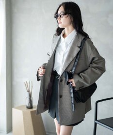 WEGO ボクシーテーラードジャケット