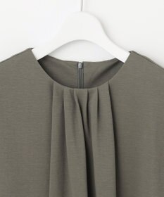 自由区 【洗える・XSサイズあり】ハイツイストポンチフロントタック カットソー