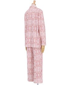 WACOAL ワコール_リラックス＆スリープ パジャマ 綿100%(本体) あったか 長袖 長ズボン ミントン レディース NDW459 /ワコール