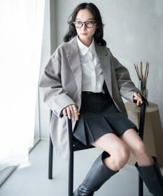 WEGO ボクシーテーラードジャケット