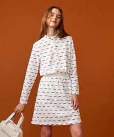 23区GOLF 【WOMEN】レーシングカープリント ワンピース