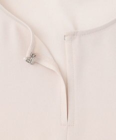 23区 L 【洗える】バックサテンアムンゼン ペプラム デザイン ブラウス