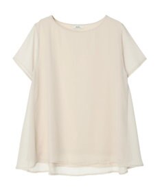 earth music&ecology シアードッキングＡラインチュニック