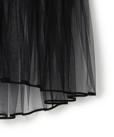 23区 【GOLD LABEL/見上愛さん着用】チュール ペプラムブラウス