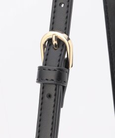 LA BAGAGERIE ソフトエナメル2WAYハンドバッグ Sサイズ