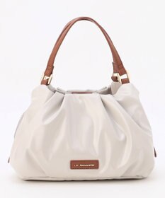 LA BAGAGERIE ソフトエナメル2WAYハンドバッグ Sサイズ