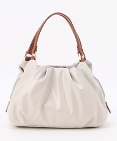 LA BAGAGERIE ソフトエナメル2WAYハンドバッグ Sサイズ