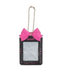 WEGO ぷっくりリボンIDフォトケースキーホルダー