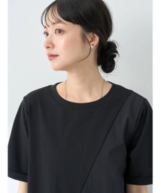 earth music&ecology プリーツドッキングチュニック