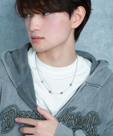 WEGO Mモチーフチェーンネックレス