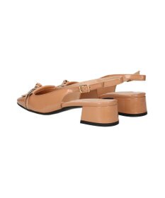 INTER-CHAUSSURES 【INTER-CHAUSSURES】スクエアトウチャンキーヒールバックバンド