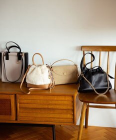 組曲 2WAYハンドルスクエアトート バッグ