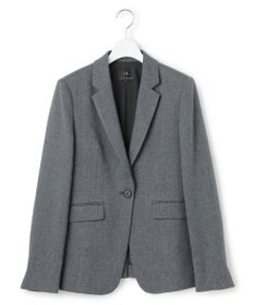23区 【洗える】ウールライクカルゼ  テーラードジャケット