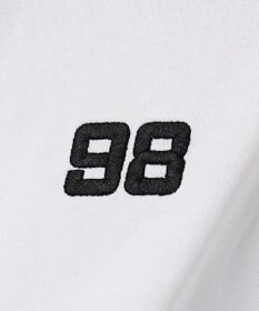 WEGO 刺繍ハーフジップT