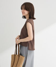 Green Parks ・Ｐｅｔｉｔ　Ｆｌｅｕｒ　ノースリリネンライクニット